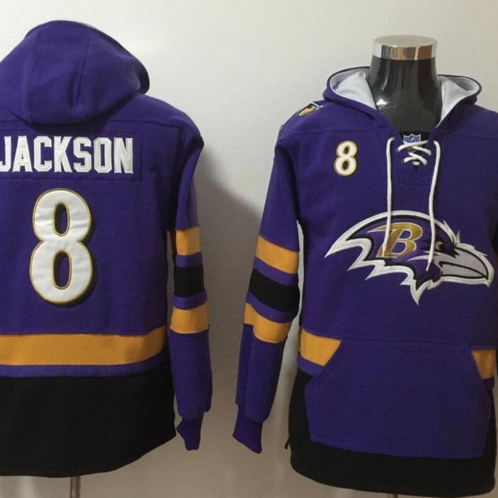 Baltimore Ravens hoodie jersey Jackson